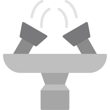 Su dokunun kutsal kişilerin resmi, vektör çizim