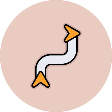 Modern b 'nin vektör illüstrasyonu