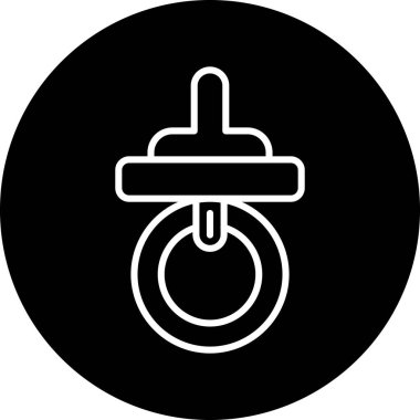 Çan Web simgesi basit illüstrasyon