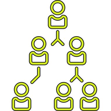 Sosyal ağlar simgesi, vektör tasarımı