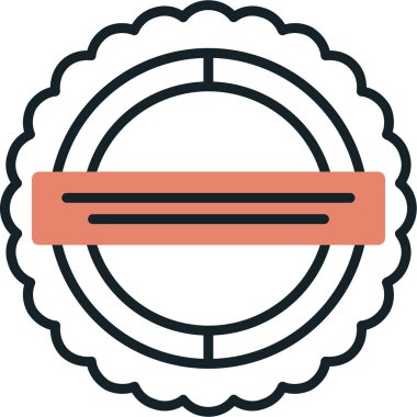 Modern ikon yiyecek eksikliğinin vektör çizimi