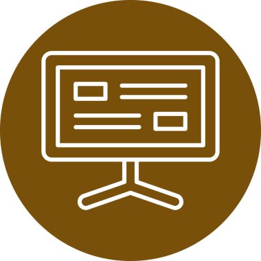 seo modern simgesinin vektör illüstrasyonu