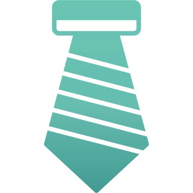 kravat ağ simgesi, vektör illüstrasyonu