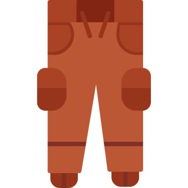 Bir adamla beyaz bir arkaplanın vektör çizimi