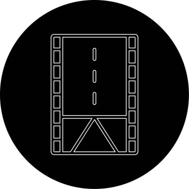 Modern b 'nin vektör illüstrasyonu eksik simgesi