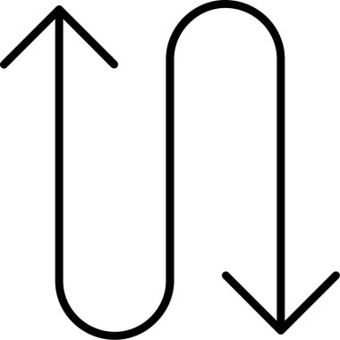 ok simgesi vektör illüstrasyonu