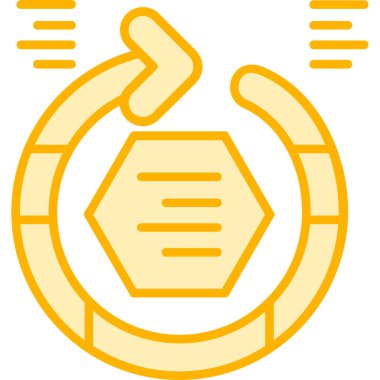 bal simgesi ve vektör illüstrasyonu beyaz arkaplanda izole edildi