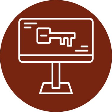 seo modern simgesinin vektör illüstrasyonu