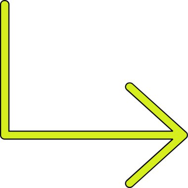 Yön işareti. Web simgesi