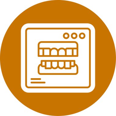 modern simge vektör illüstrasyonu, konsept ve teknoloji