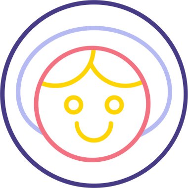 Emoji. Web simgesi basit tasarım