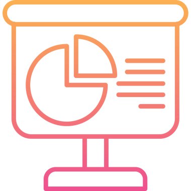 Çizelge. Web simgesi basit illüstrasyon