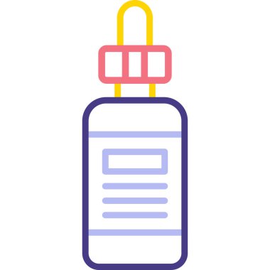 Sırt çantası simge vektör çizim