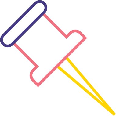 bayrak ikonu vektör illüstrasyonu