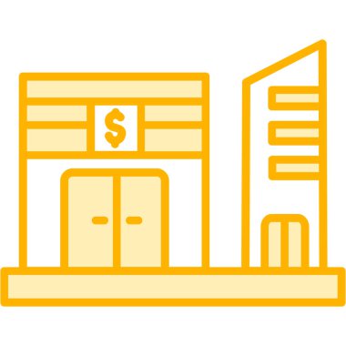 Çatısı olan evin vektör simgesi