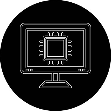 seo modern simgesinin vektör illüstrasyonu