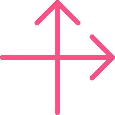 ok aşağı çizgi simgesi dış hat biçiminde