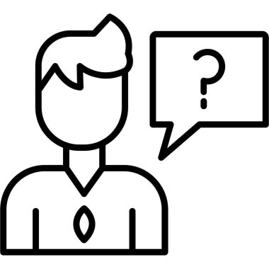 Müşteri hizmetleri simgesi, taslak biçimi