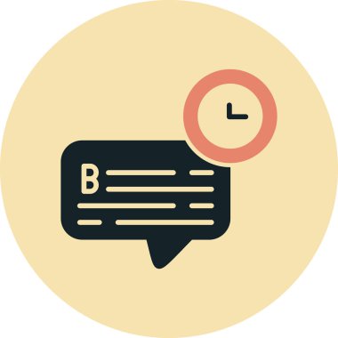 iş düz simgesi, vektör, illüstrasyon