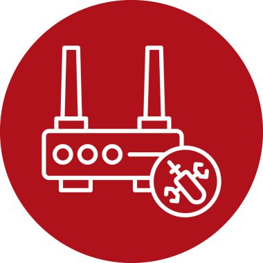 vektör yapı simgesi illüstrasyonu