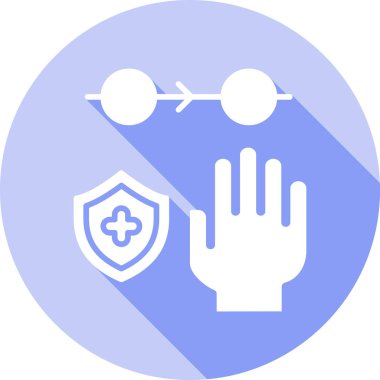 güvenlik vektör illüstrasyon simgesi