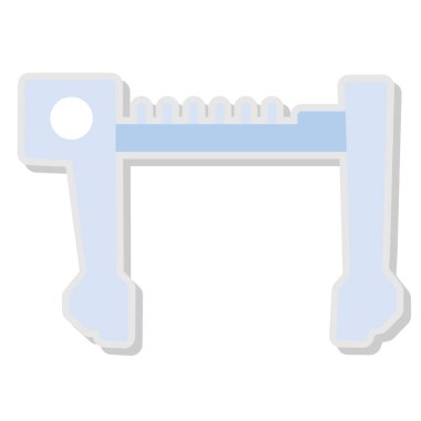 Modern simgenin vektör illüstrasyonu