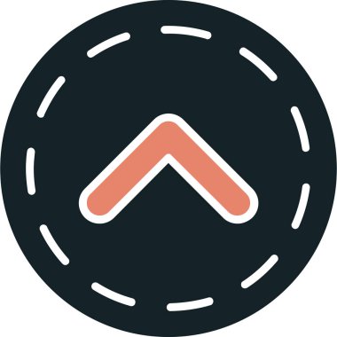 Arrow vektör simgesi illüstrasyonu