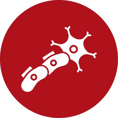 Modern oto tamir simgesinin vektör illüstrasyonu