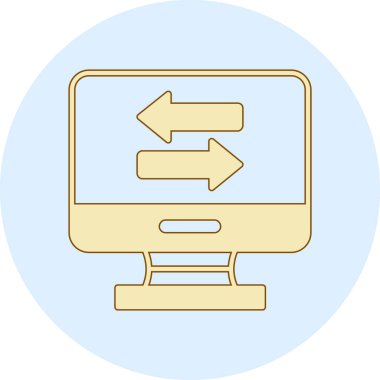 Web tarayıcı simgesi. vektör tasarımı