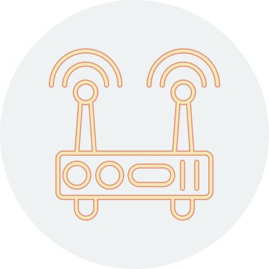 Web simgesinin vektör modern simgesi