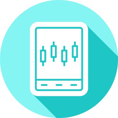 İş ikonu. vektör illüstrasyonu