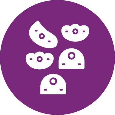 pizza. Web simgesi basit illüstrasyon