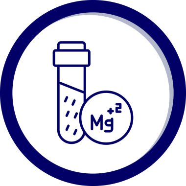 Kimyasal tüpün vektör simgesi