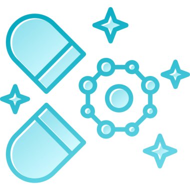 Tıbbi hap ve kapsüller vektör illüstrasyon grafik tasarımı