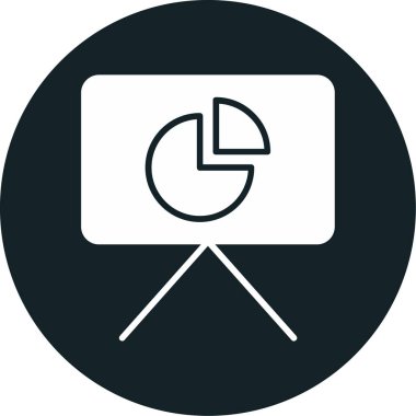 grafik ikonu vektör illüstrasyonu