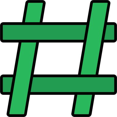 Bayrak. Web simgesi basit illüstrasyon