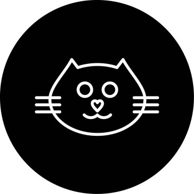 hayvan simgesi vektör illüstrasyonu