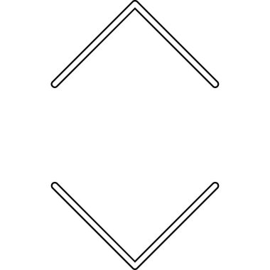 ok simgesinin vektör illüstrasyonu