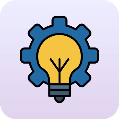 dişli simgesinin vektör illüstrasyonu