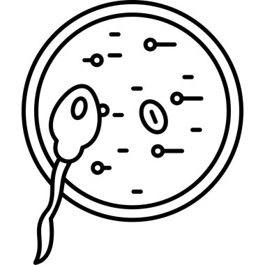 sperm icon vector illustration