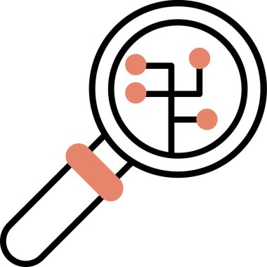 Büyüteç bul simge bul