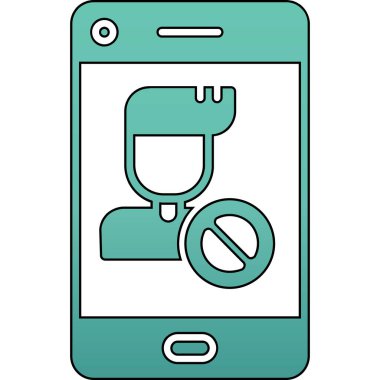 cep telefonu ve akıllı telefon simgesi