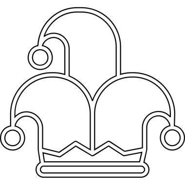 taç kurdele ve kurdele vektör illüstrasyon tasarımı