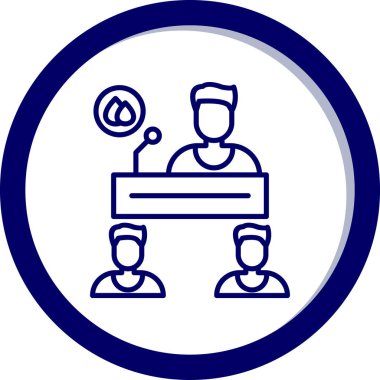 iş simgesi vektör illüstrasyonu