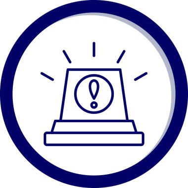 Modern simgenin vektör illüstrasyonu