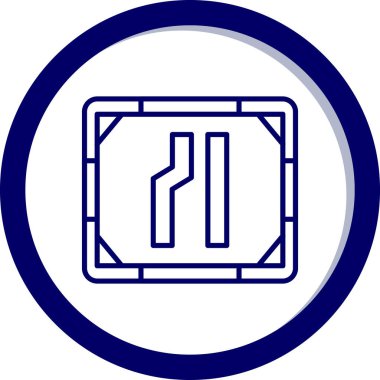 Modern b 'nin vektör illüstrasyonu eksik simgesi