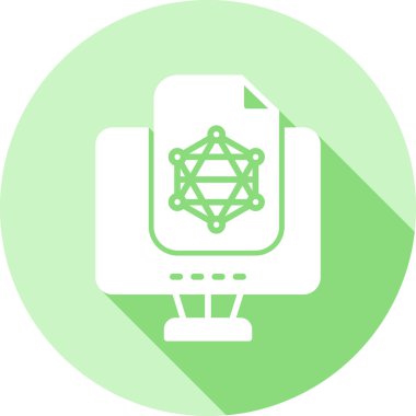 seo modern simgesinin vektör illüstrasyonu