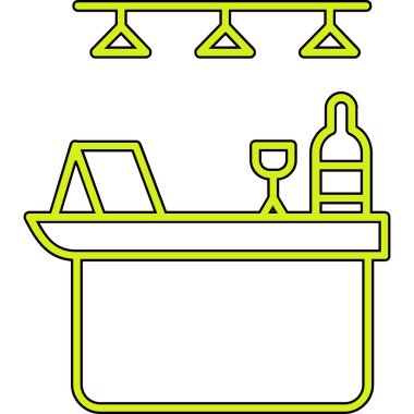 Vektör illüstrasyonu, modern simge