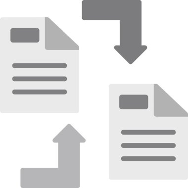 belge dosya simgesi ana hat biçiminde