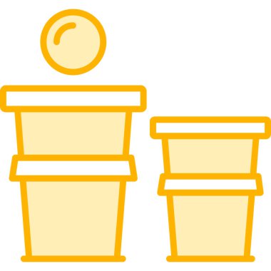 Kahve fincanı. Basit tasarım